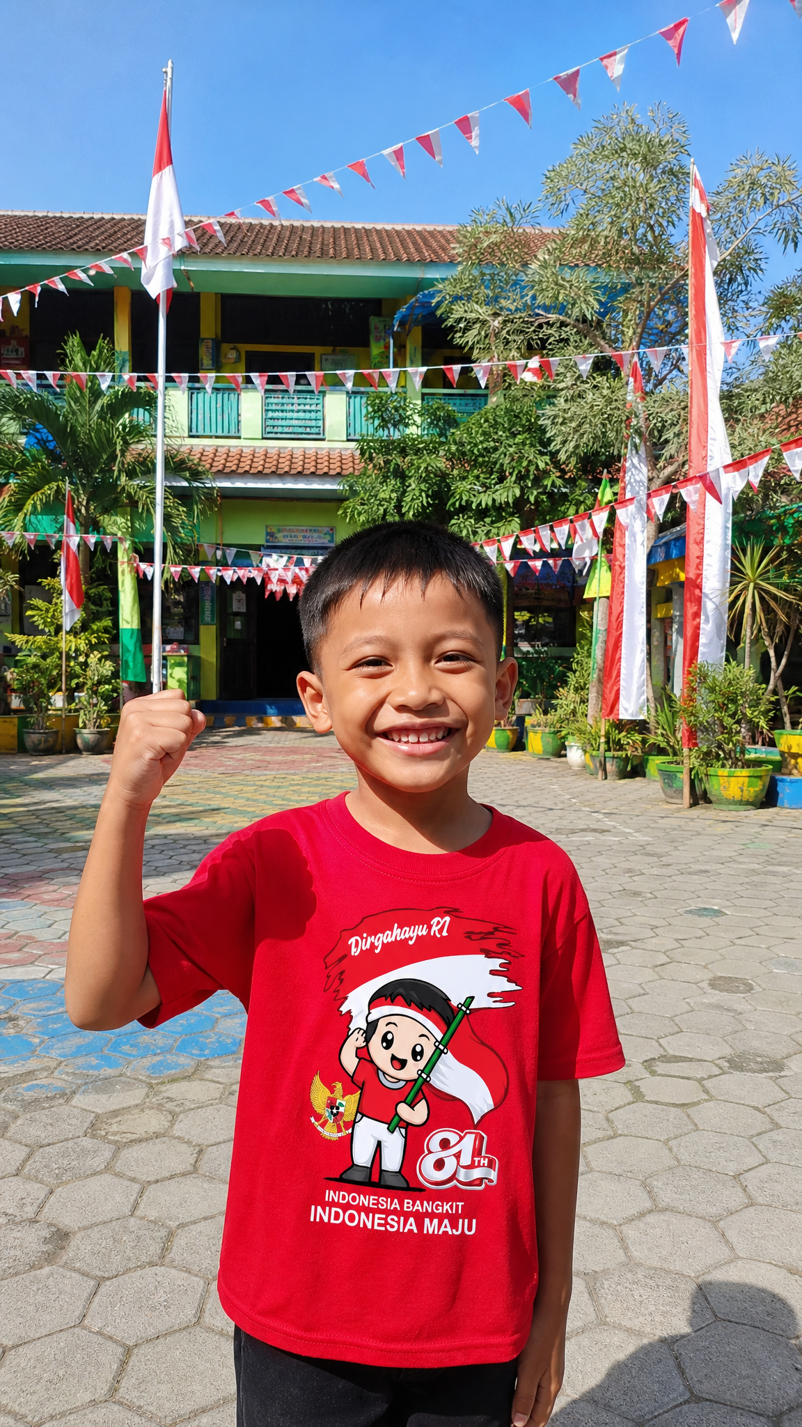 Baju anak 17an 